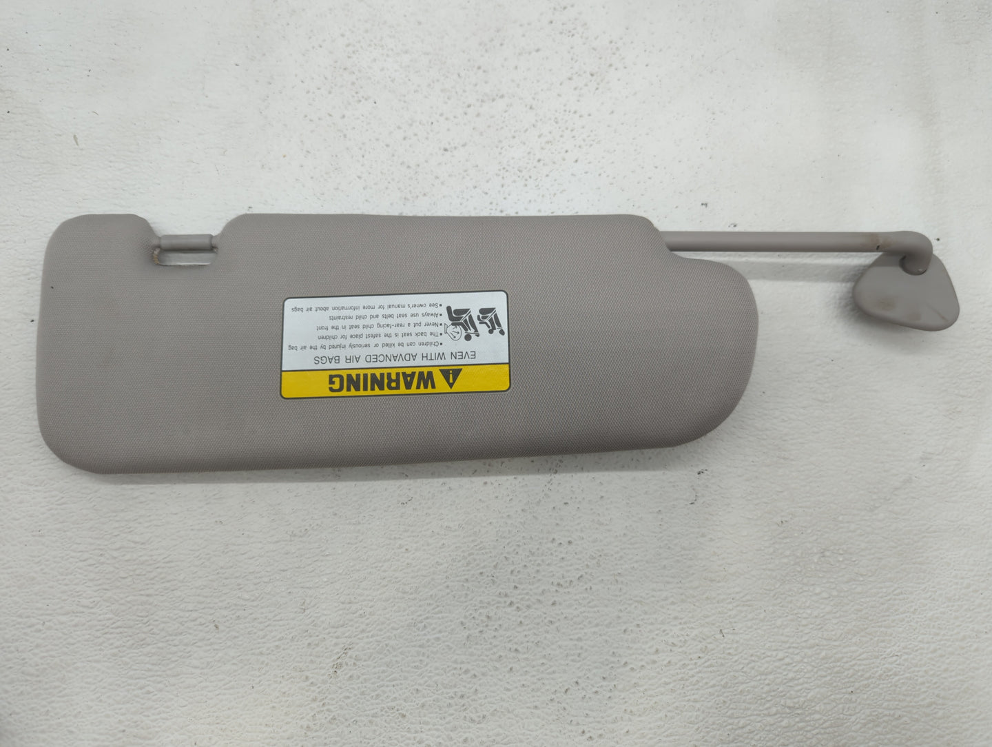 2011-2015 Hyundai Sonata Sun Visor Shade Replacement Driver Left Mirror Fits Fits 2011 2012 2013 2014 2015 OEM Used Auto Par