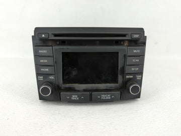 2014-2015 Hyundai Sonata Radio AM FM Cd Player Receiver Replacement P/N:96180-3Q8004X 96180-3Q8504X Fits Fits 2014 2015 OEM 