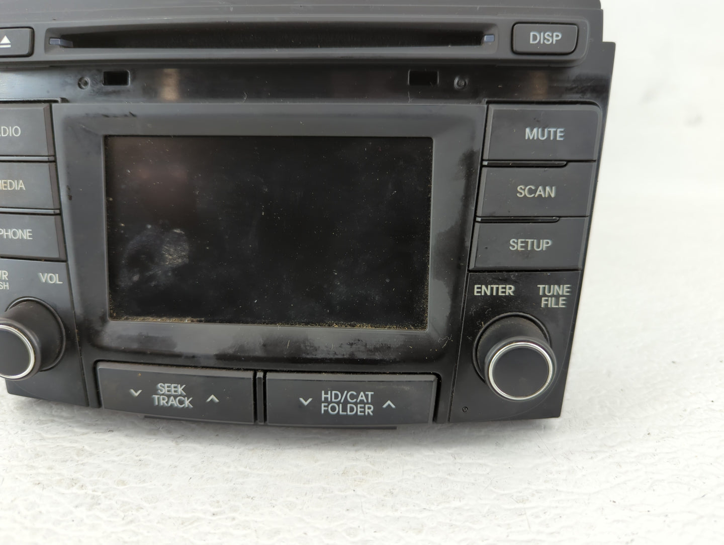 2014-2015 Hyundai Sonata Radio AM FM Cd Player Receiver Replacement P/N:96180-3Q8004X 96180-3Q8504X Fits Fits 2014 2015 OEM 