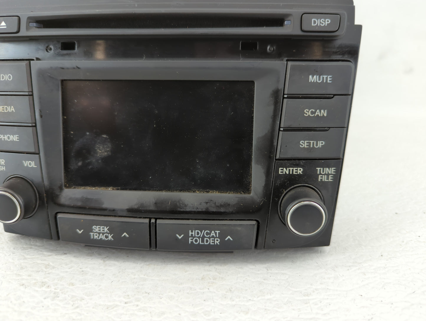 2014-2015 Hyundai Sonata Radio AM FM Cd Player Receiver Replacement P/N:96180-3Q8004X 96180-3Q8504X Fits Fits 2014 2015 OEM 
