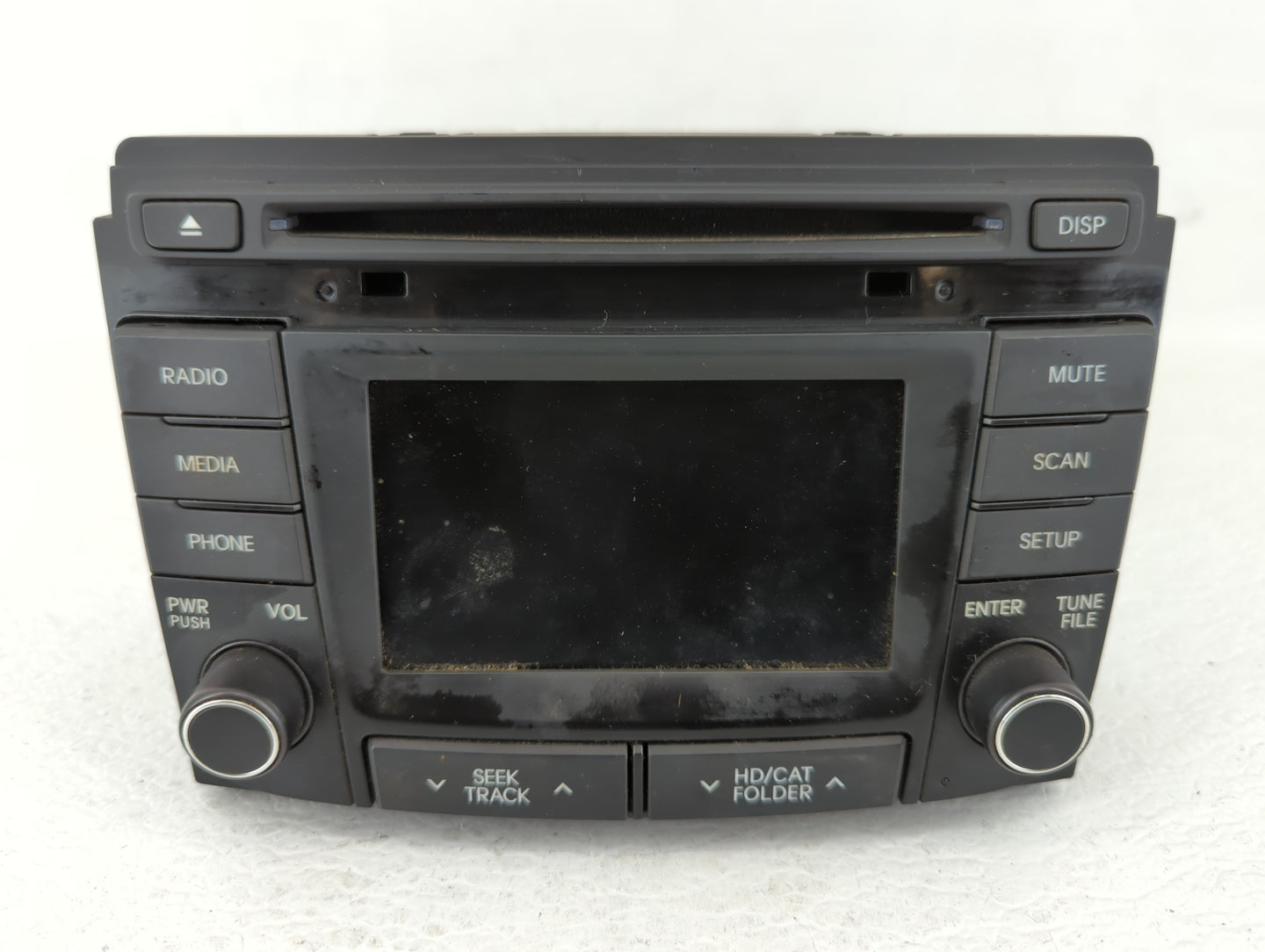 2014-2015 Hyundai Sonata Radio AM FM Cd Player Receiver Replacement P/N:96180-3Q8004X 96180-3Q8504X Fits Fits 2014 2015 OEM 