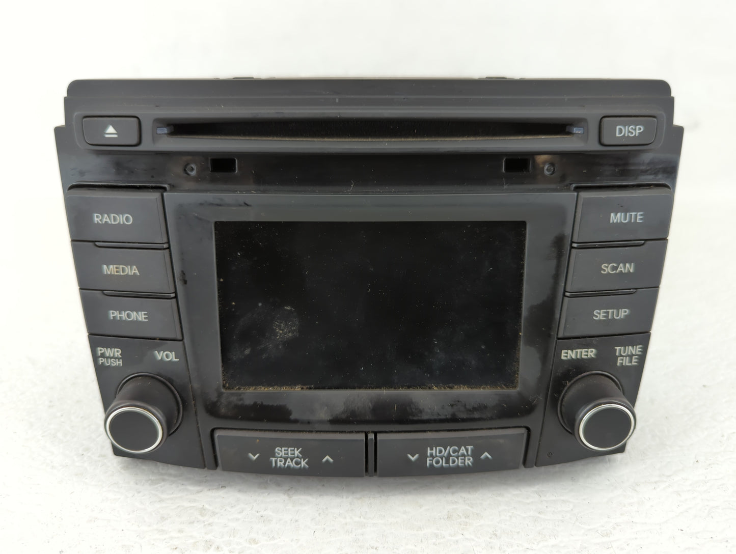2014-2015 Hyundai Sonata Radio AM FM Cd Player Receiver Replacement P/N:96180-3Q8004X 96180-3Q8504X Fits Fits 2014 2015 OEM 