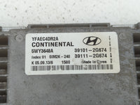 2011-2014 Hyundai Sonata PCM Engine Control Computer ECU ECM PCU OEM P/N:39111-2G664 39101-2G664 Fits Fits 2011 2012 2013 20