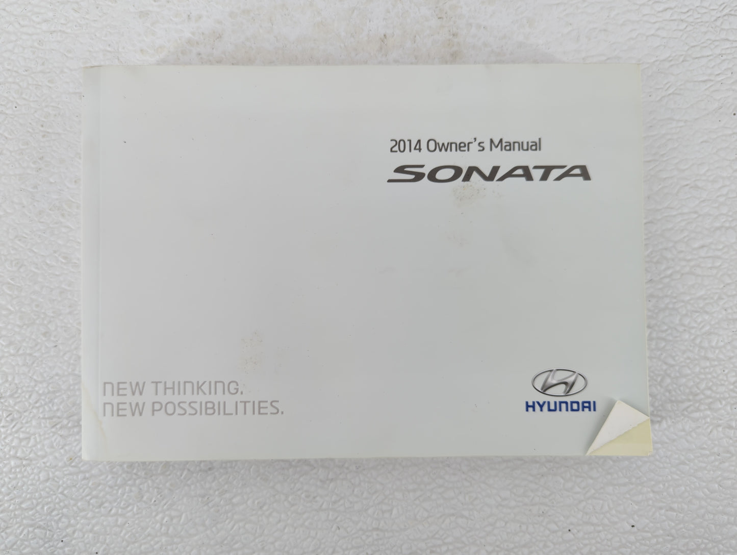 2014 Hyundai Sonata Owners Manual Book Guide OEM Used Auto Parts - Oemusedautoparts1.com