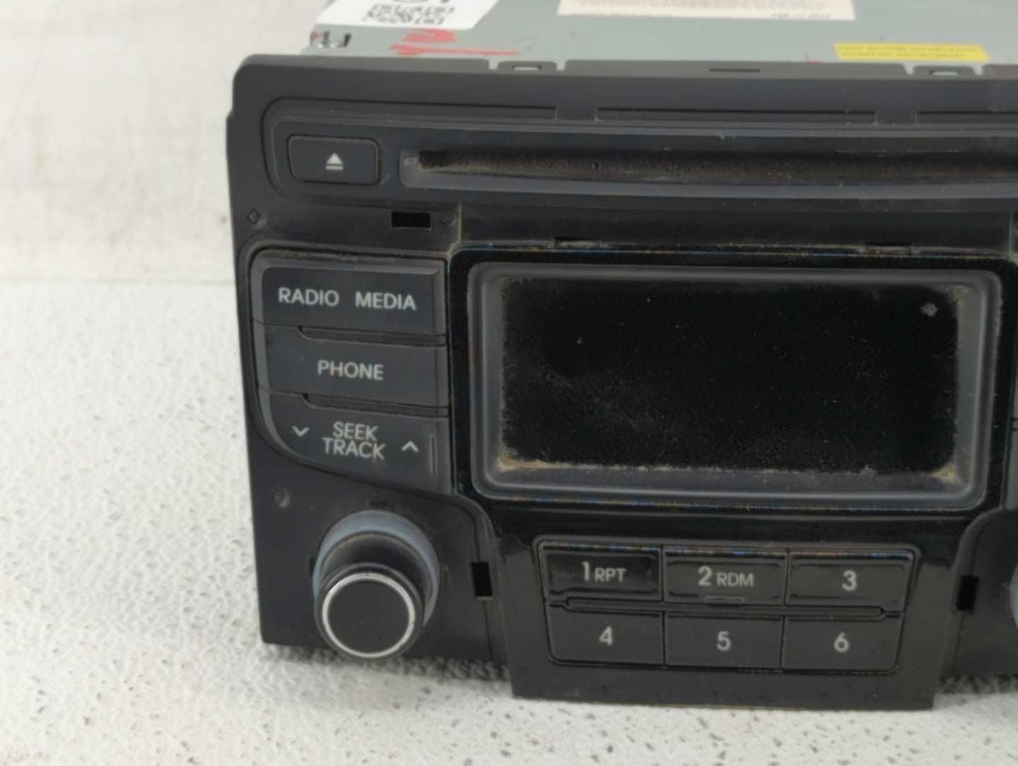 2014 Hyundai Sonata Am Fm Cd Player Radio Receiver - Oemusedautoparts1.com