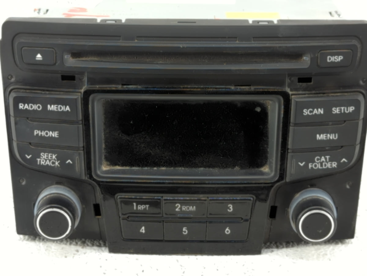 2014 Hyundai Sonata Am Fm Cd Player Radio Receiver 481335 - Oemusedautoparts1.com