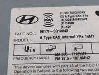 2014 Hyundai Sonata Am Fm Cd Player Radio Receiver - Oemusedautoparts1.com