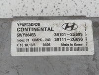 2011-2014 Hyundai Sonata PCM Engine Control Computer ECU ECM PCU OEM P/N:39111-2G693 39101-2G693 Fits Fits 2011 2012 2013 20