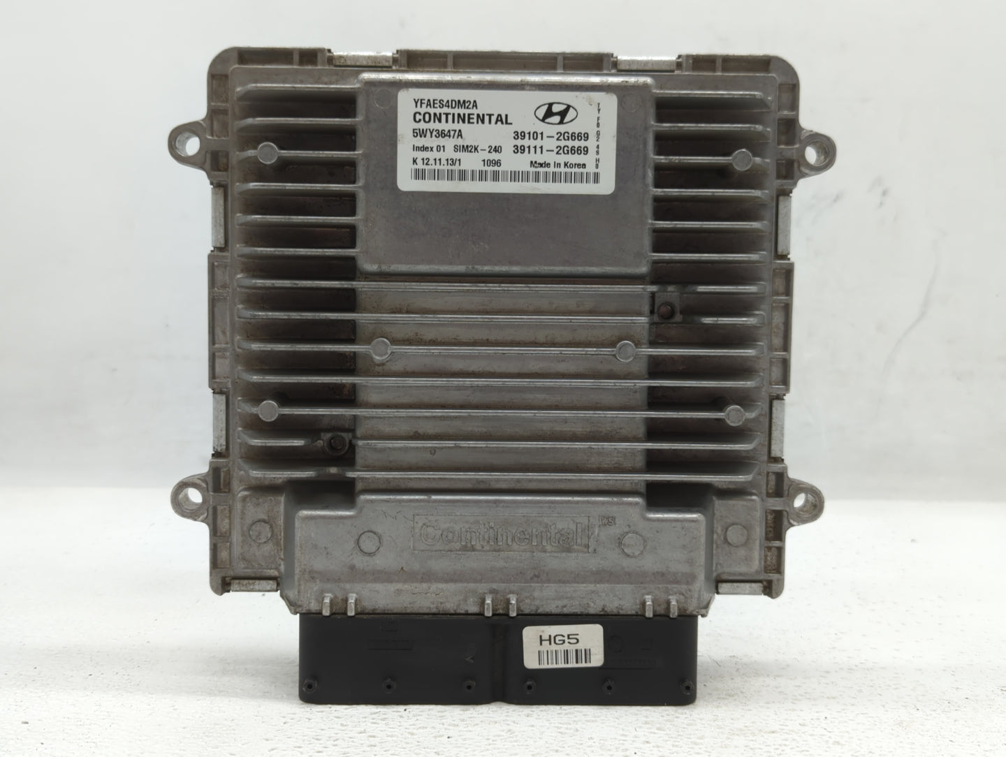 2011-2014 Hyundai Sonata PCM Engine Control Computer ECU ECM PCU OEM P/N:39111-2G669 39101-2G669 Fits Fits 2011 2012 2013 20
