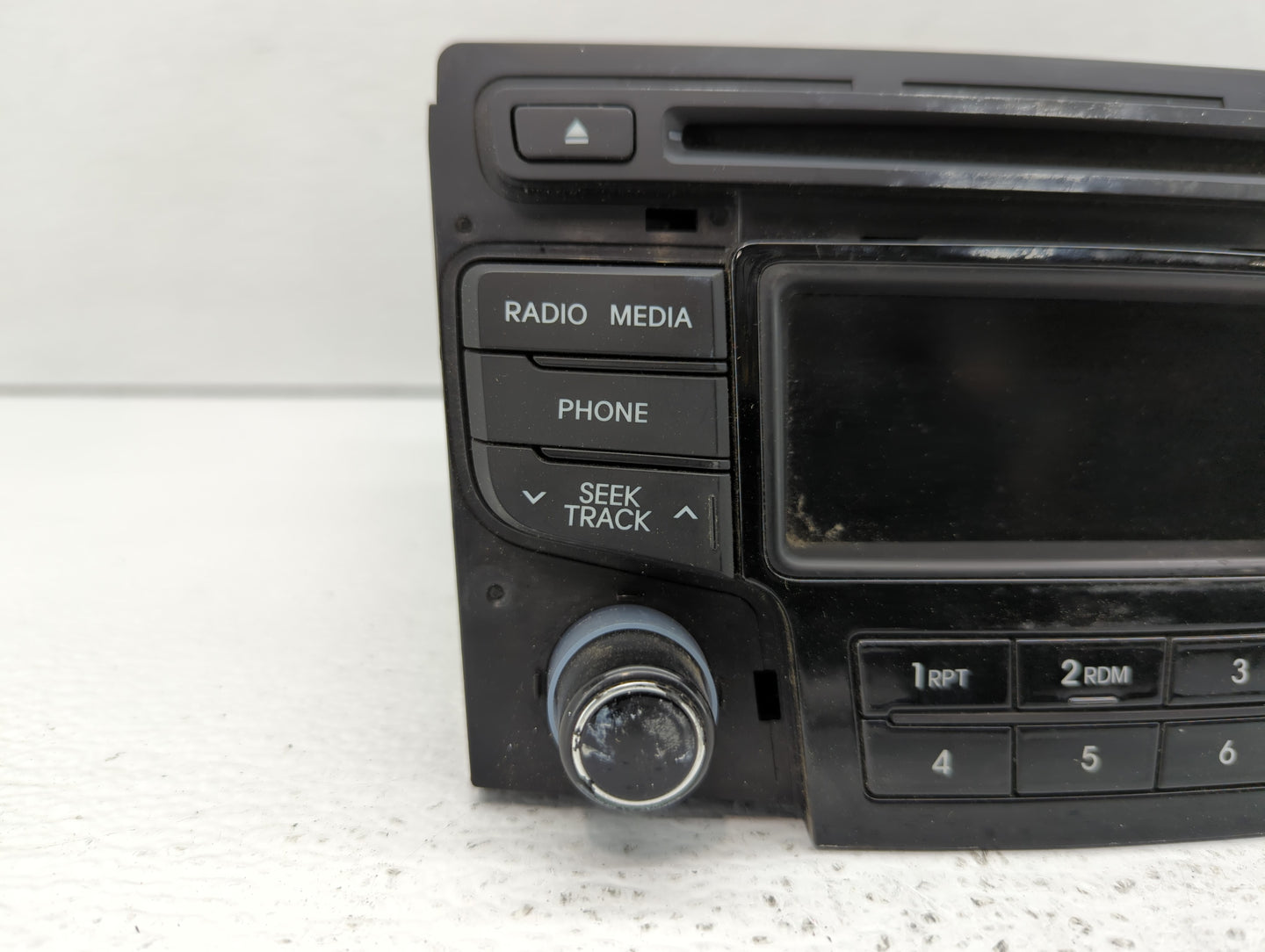 2012-2015 Hyundai Sonata Radio AM FM Cd Player Receiver Replacement P/N:96180-3Q8004X Fits Fits 2012 2013 2014 2015 OEM Used