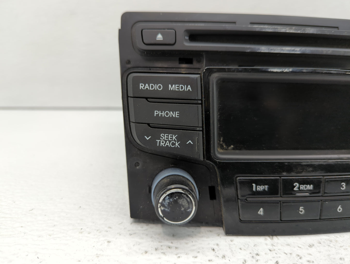 2012-2015 Hyundai Sonata Radio AM FM Cd Player Receiver Replacement P/N:96180-3Q8004X Fits Fits 2012 2013 2014 2015 OEM Used