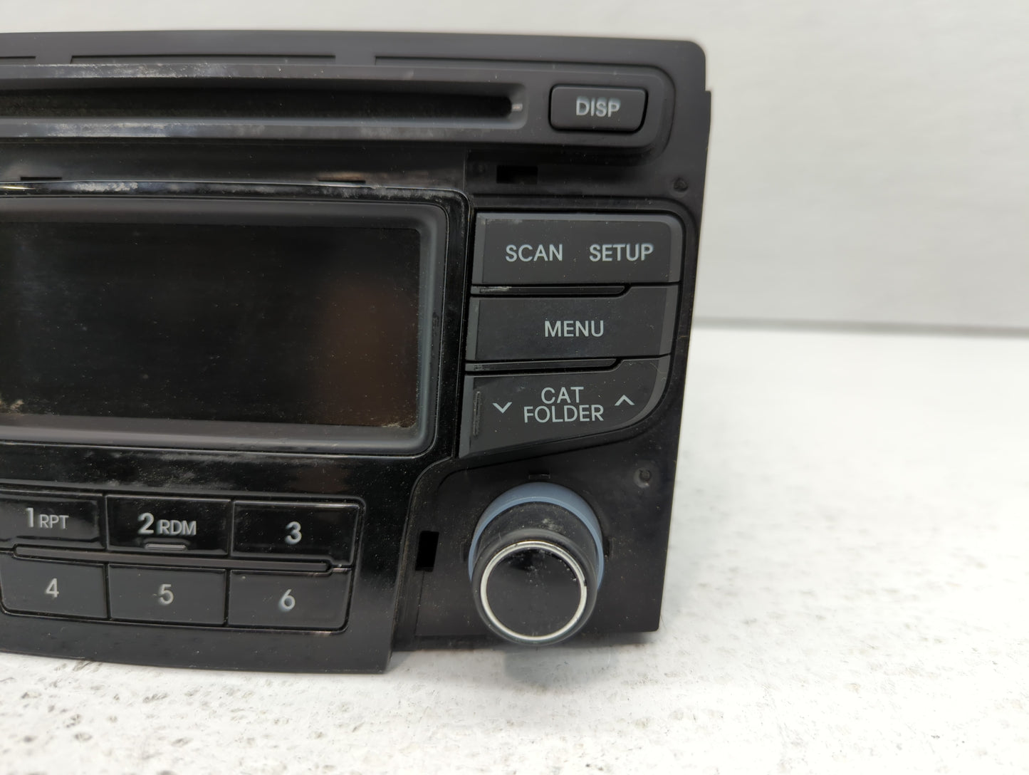 2012-2015 Hyundai Sonata Radio AM FM Cd Player Receiver Replacement P/N:96180-3Q8004X Fits Fits 2012 2013 2014 2015 OEM Used
