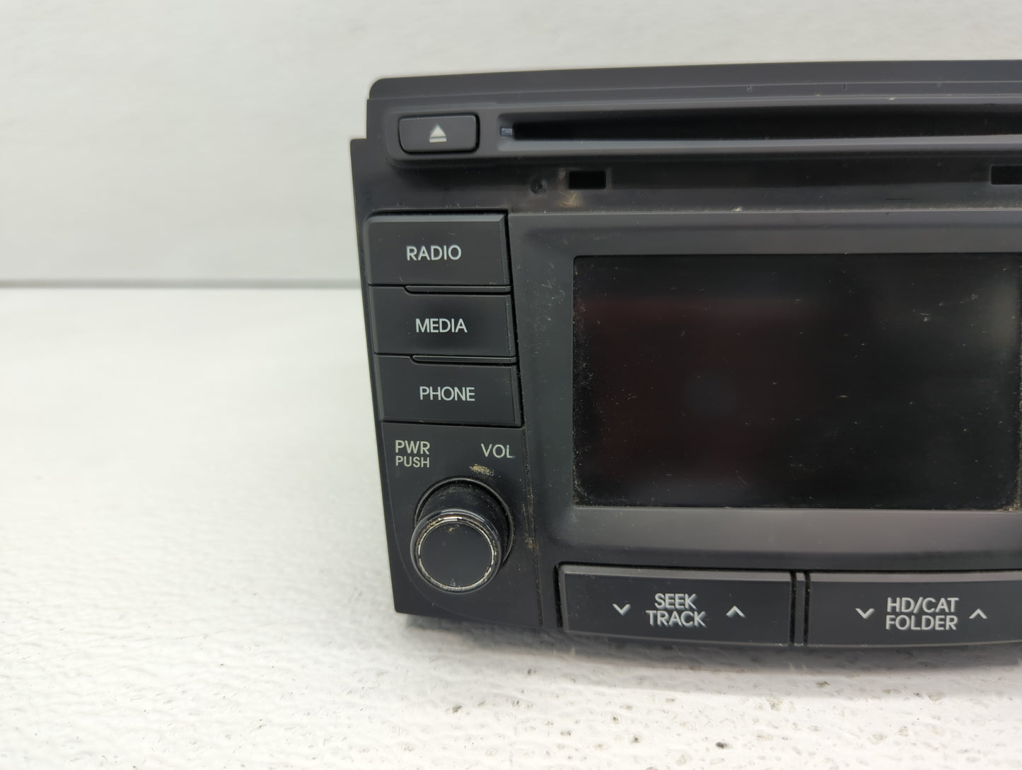 2014-2015 Hyundai Sonata Radio AM FM Cd Player Receiver Replacement P/N:96180-3Q8504X Fits Fits 2014 2015 OEM Used Auto Part
