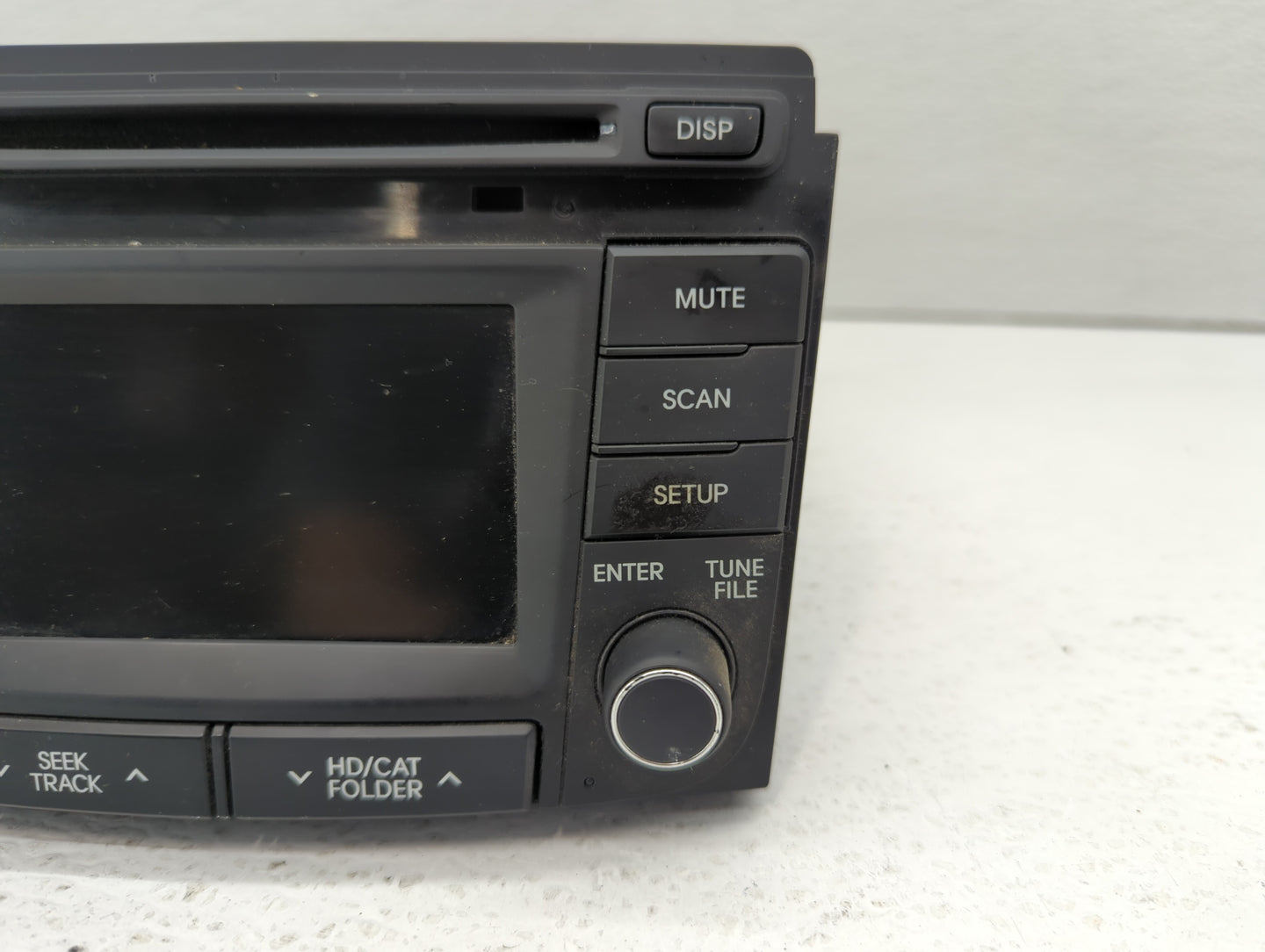 2014-2015 Hyundai Sonata Radio AM FM Cd Player Receiver Replacement P/N:96180-3Q8504X Fits Fits 2014 2015 OEM Used Auto Part