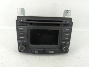 2012-2015 Hyundai Sonata Radio AM FM Cd Player Receiver Replacement P/N:96180-3Q8004X Fits Fits 2012 2013 2014 2015 OEM Used