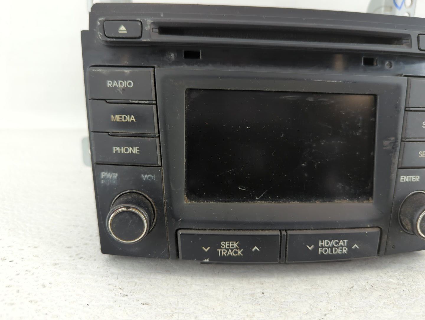 2012-2015 Hyundai Sonata Radio AM FM Cd Player Receiver Replacement P/N:96180-3Q8004X Fits Fits 2012 2013 2014 2015 OEM Used