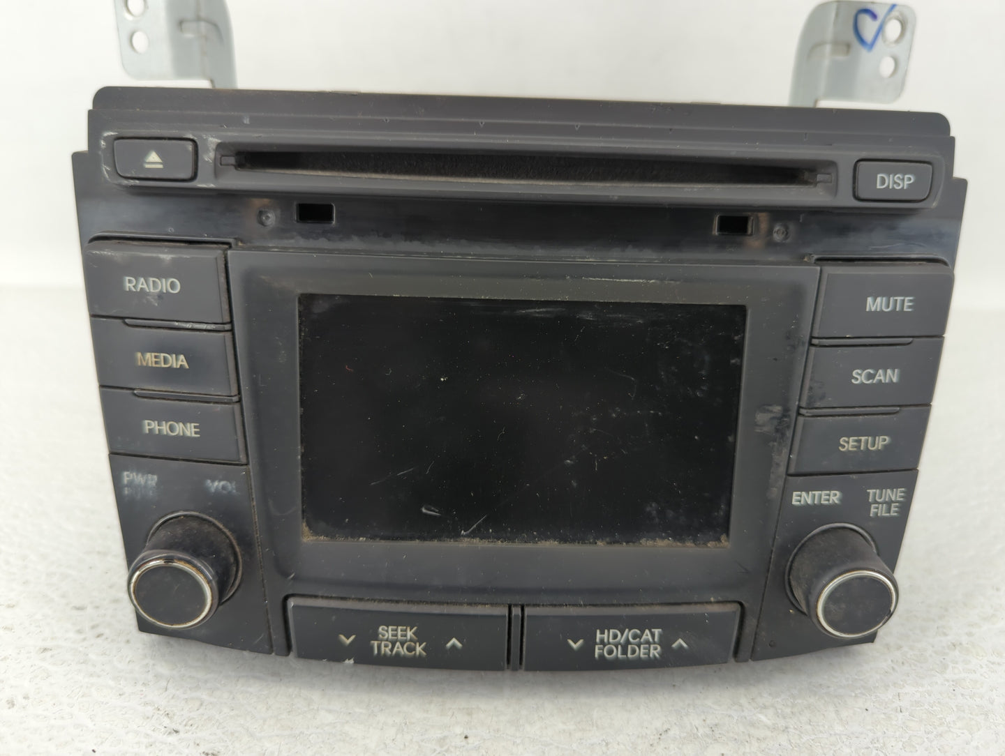 2012-2015 Hyundai Sonata Radio AM FM Cd Player Receiver Replacement P/N:96180-3Q8004X Fits Fits 2012 2013 2014 2015 OEM Used