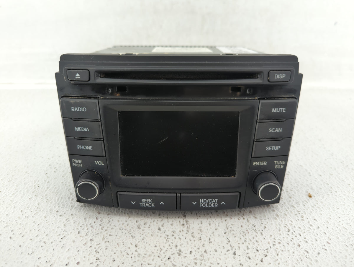 2012-2015 Hyundai Sonata Am Fm Cd Player Radio Receiver 510272 - Oemusedautoparts1.com