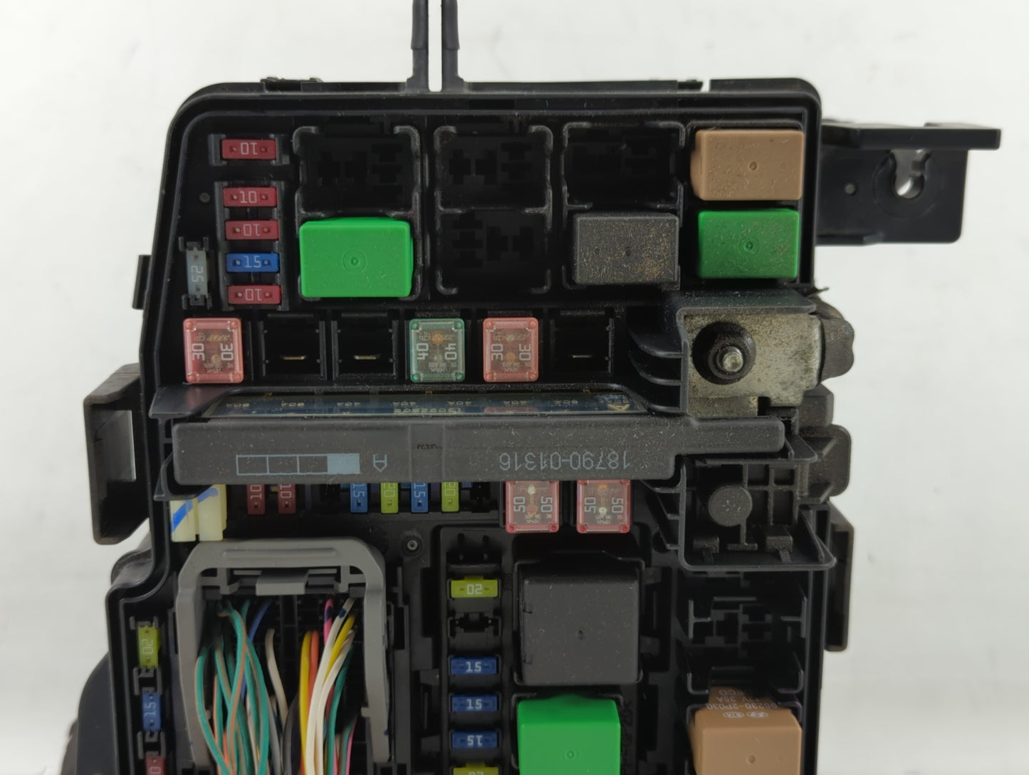 2011-2014 Hyundai Sonata Fusebox Fuse Box Panel Relay Module P/N:91950-3S712 Fits Fits 2011 2012 2013 2014 OEM Used Auto Par