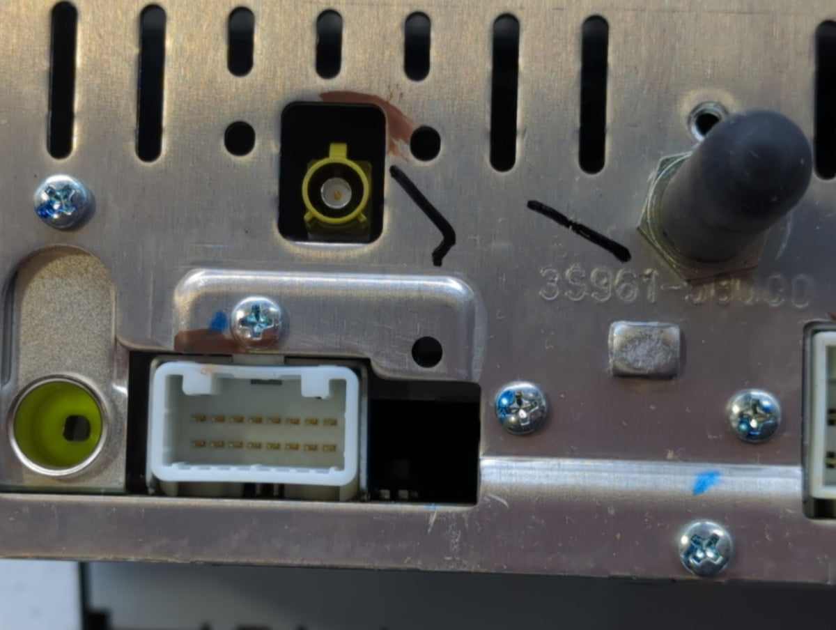 2014-2015 Hyundai Sonata Am Fm Cd Player Radio Receiver 522514 - Oemusedautoparts1.com