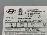 2014-2015 Hyundai Sonata Am Fm Cd Player Radio Receiver - Oemusedautoparts1.com