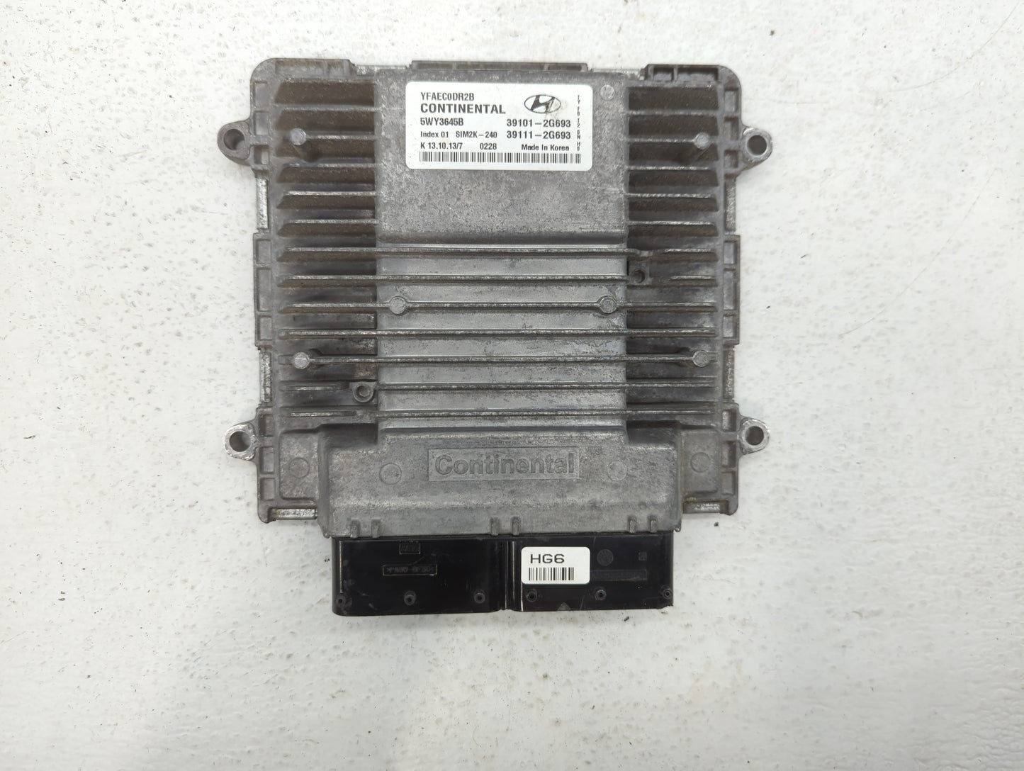 2011-2014 Hyundai Sonata PCM Engine Control Computer ECU ECM PCU OEM P/N:39101-2G693 39111-2G693 Fits Fits 2011 2012 2013 20
