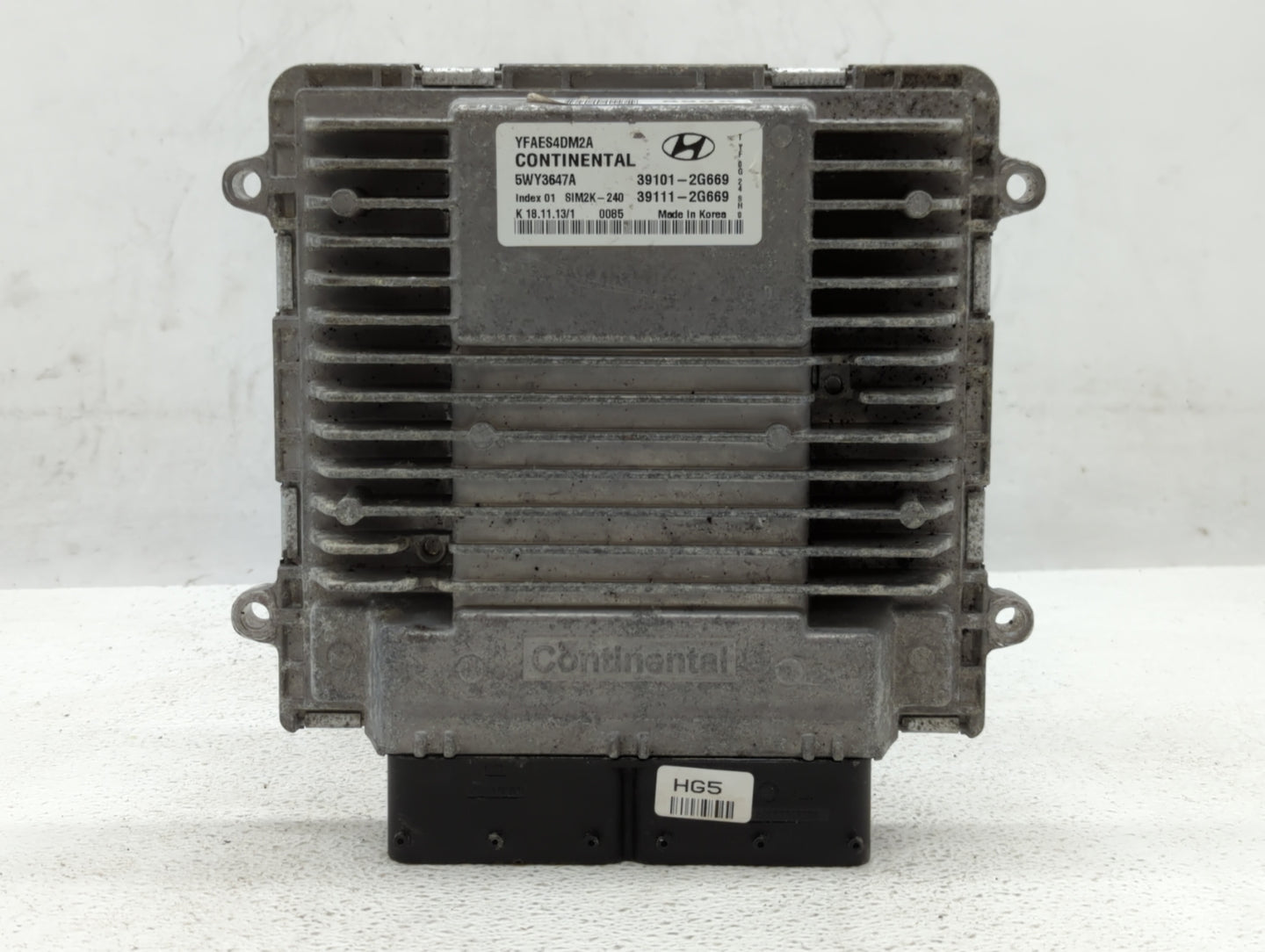 2011-2014 Hyundai Sonata PCM Engine Control Computer ECU ECM PCU OEM P/N:39111-2G669 39101-2G669 Fits Fits 2011 2012 2013 20