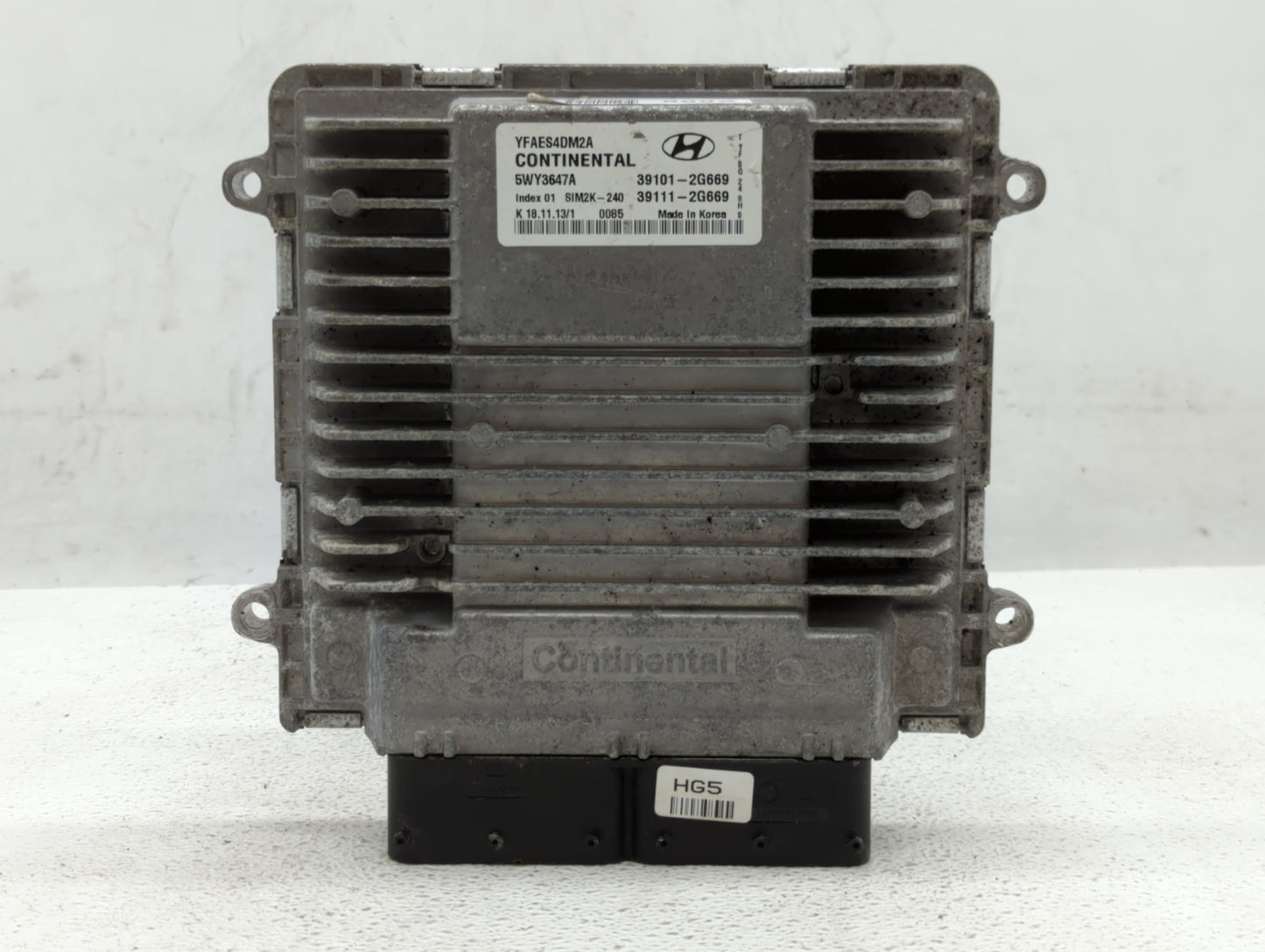 2011-2014 Hyundai Sonata PCM Engine Control Computer ECU ECM PCU OEM P/N:39111-2G669 39101-2G669 Fits Fits 2011 2012 2013 20