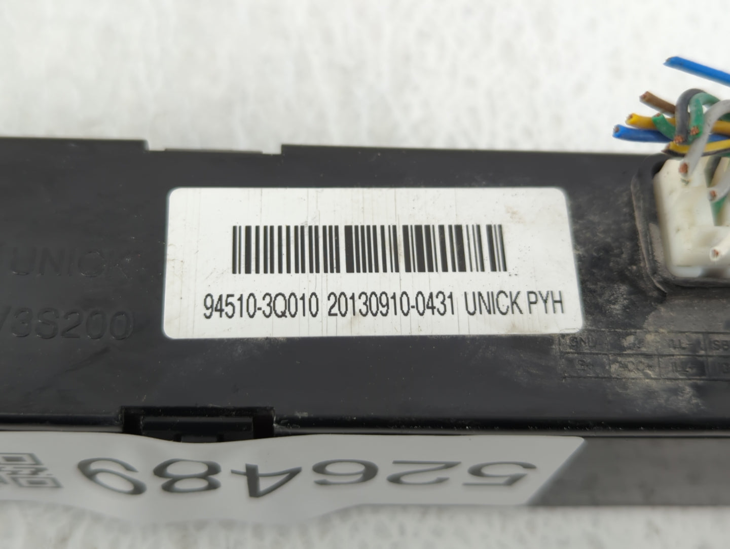 2014 Hyundai Sonata Climate Control Module Temperature AC/Heater Replacement P/N:97250-3Q030 Fits OEM Used Auto Parts - Oemu