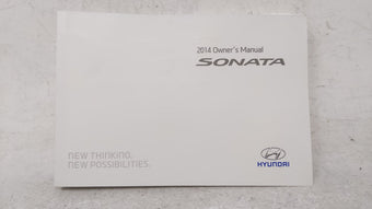 compare product 2014 Hyundai Sonata Owners Manual Book Guide OEM Used Auto Parts