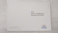 2014 Hyundai Sonata Owners Manual Book Guide OEM Used Auto Parts - Oemusedautoparts1.com
