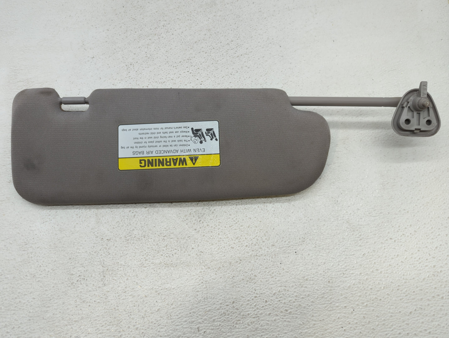 2011-2015 Hyundai Sonata Sun Visor Shade Replacement Driver Left Mirror Fits Fits 2011 2012 2013 2014 2015 OEM Used Auto Par