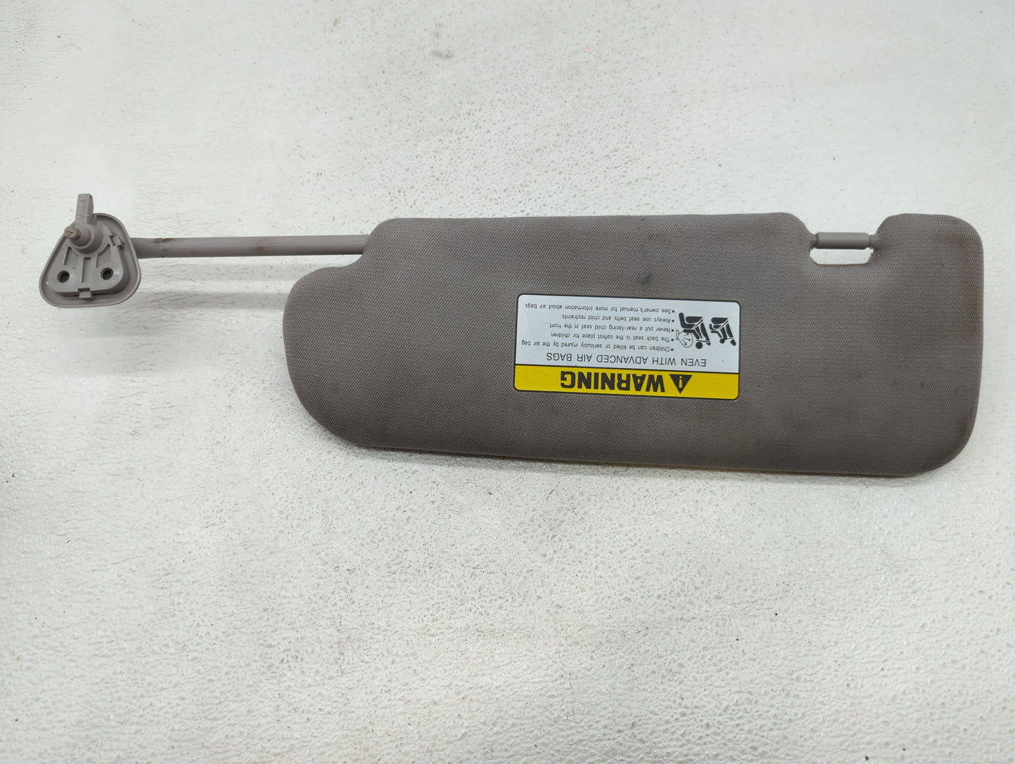 2011-2015 Hyundai Sonata Sun Visor Shade Replacement Passenger Right Mirror Fits Fits 2011 2012 2013 2014 2015 OEM Used Auto