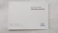2014 Hyundai Sonata Owners Manual Book Guide OEM Used Auto Parts - Oemusedautoparts1.com