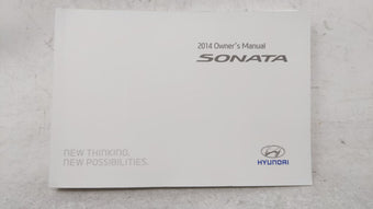 compare product 2014 Hyundai Sonata Owners Manual Book Guide OEM Used Auto Parts