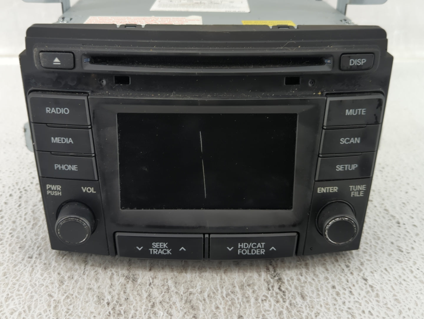 2014-2015 Hyundai Sonata Am Fm Cd Player Radio Receiver - Oemusedautoparts1.com