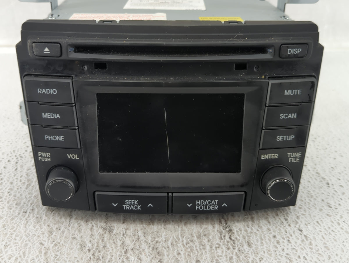 2014-2015 Hyundai Sonata Am Fm Cd Player Radio Receiver 530380 - Oemusedautoparts1.com