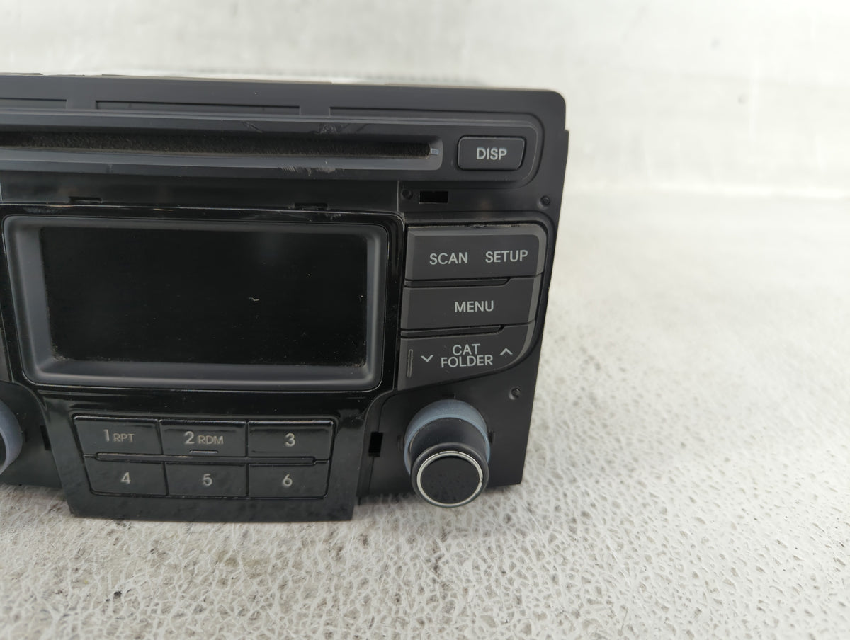 2014 Hyundai Sonata Radio AM FM Cd Player Receiver Replacement P/N:96170-3Q0004X Fits OEM Used Auto Parts - Oemusedautoparts