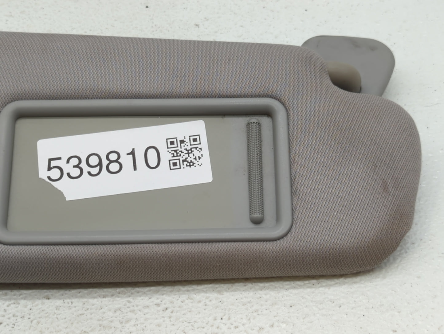 2012-2014 Hyundai Sonata Sun Visor Shade Replacement Passenger Right Mirror Fits Fits 2012 2013 2014 OEM Used Auto Parts - O