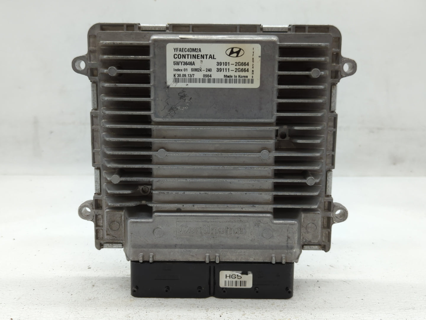 2011-2014 Hyundai Sonata PCM Engine Control Computer ECU ECM PCU OEM P/N:39111-2G664 39101-2G664 Fits Fits 2011 2012 2013 20