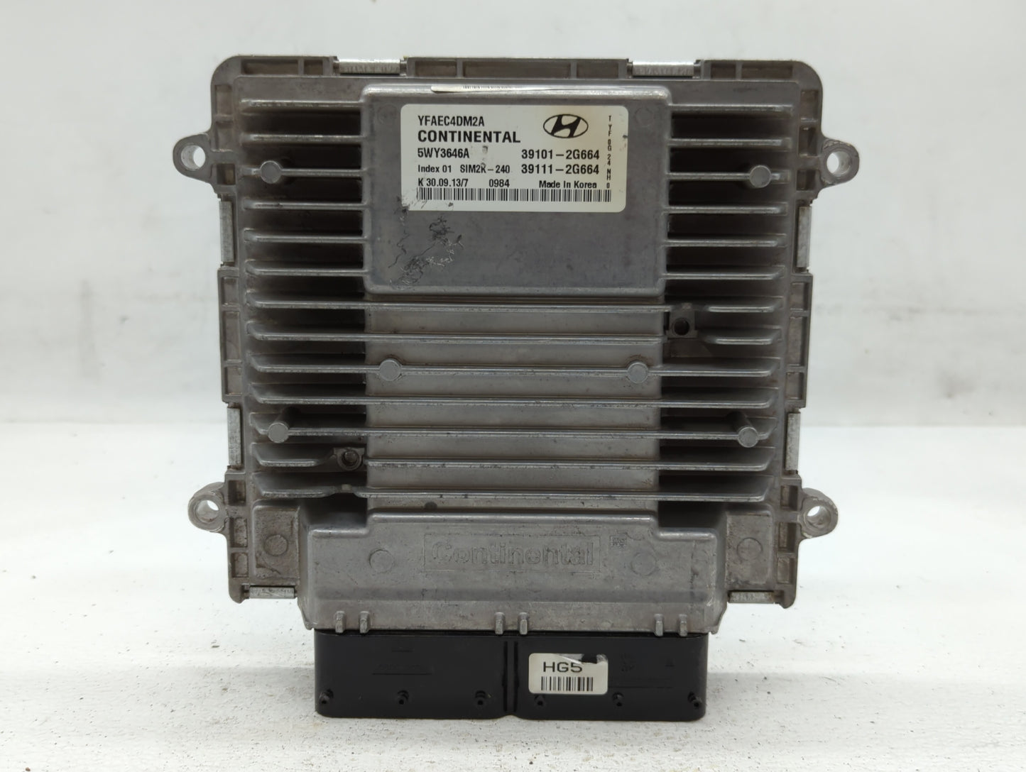 2011-2014 Hyundai Sonata PCM Engine Control Computer ECU ECM PCU OEM P/N:39111-2G664 39101-2G664 Fits Fits 2011 2012 2013 20
