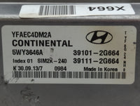 2011-2014 Hyundai Sonata PCM Engine Control Computer ECU ECM PCU OEM P/N:39111-2G664 39101-2G664 Fits Fits 2011 2012 2013 20
