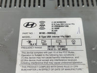 2012-2014 Hyundai Sonata Am Fm Cd Player Radio Receiver - Oemusedautoparts1.com