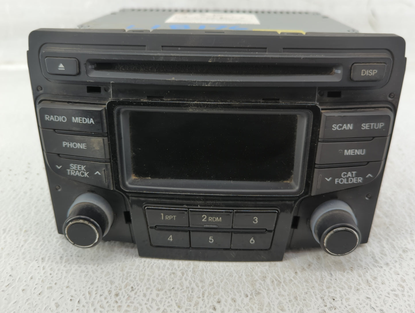 2013-2014 Hyundai Sonata Am Fm Cd Player Radio Receiver - Oemusedautoparts1.com
