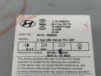 2013-2014 Hyundai Sonata Am Fm Cd Player Radio Receiver - Oemusedautoparts1.com