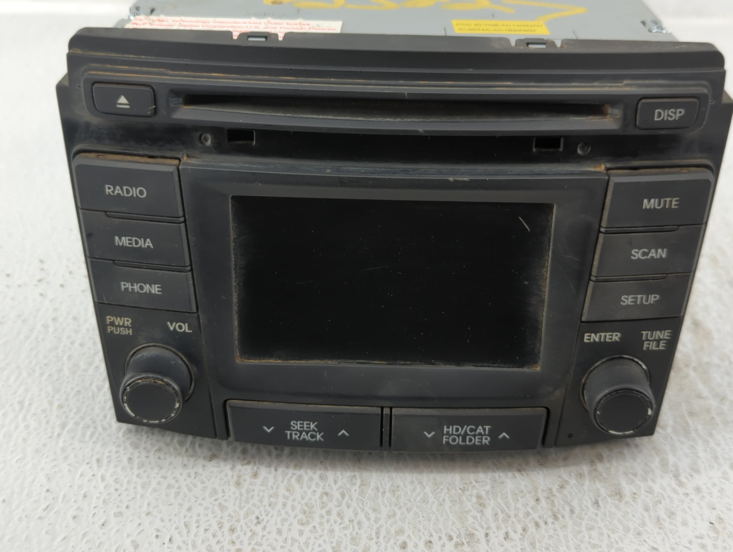 2014-2015 Hyundai Sonata Am Fm Cd Player Radio Receiver - Oemusedautoparts1.com