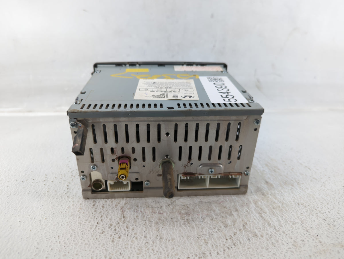 2014-2015 Hyundai Sonata Am Fm Cd Player Radio Receiver 554390 - Oemusedautoparts1.com