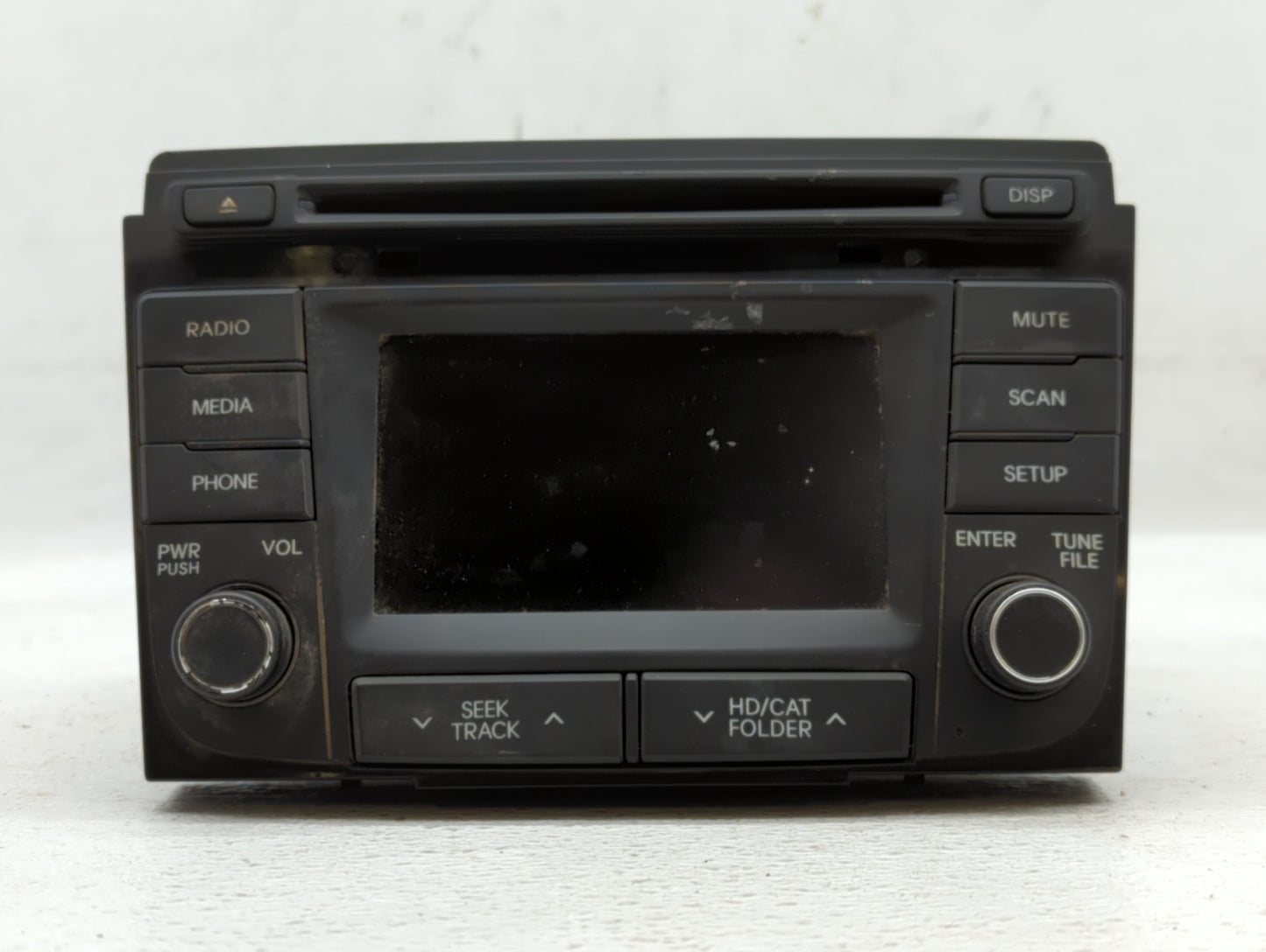 2014-2015 Hyundai Sonata Radio AM FM Cd Player Receiver Replacement P/N:96180-3Q850 Fits Fits 2014 2015 OEM Used Auto Parts 