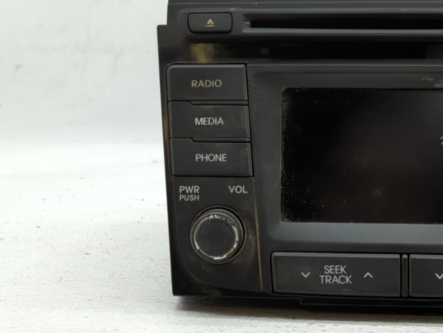2014-2015 Hyundai Sonata Radio AM FM Cd Player Receiver Replacement P/N:96180-3Q850 Fits Fits 2014 2015 OEM Used Auto Parts 