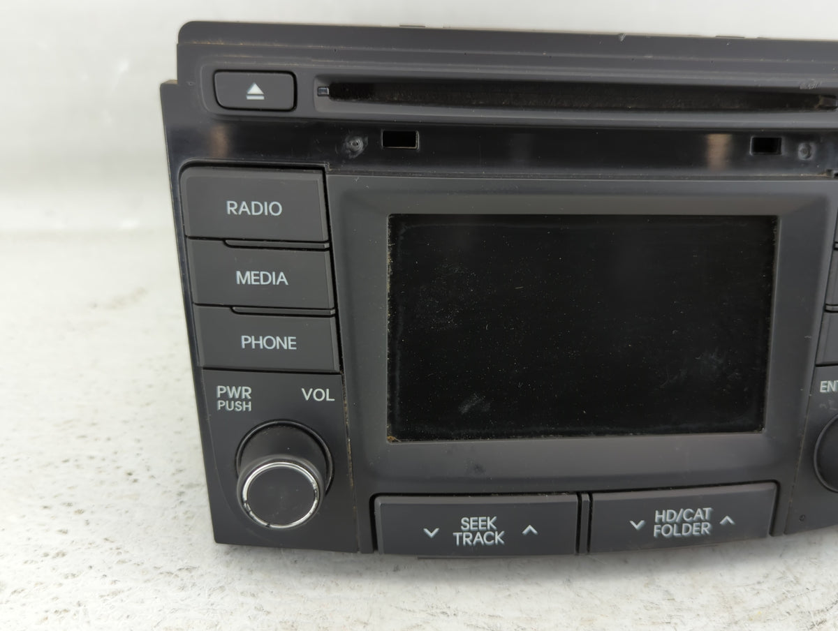 2014-2015 Hyundai Sonata Am Fm Cd Player Radio Receiver 554674 - Oemusedautoparts1.com